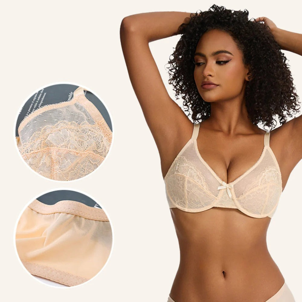Full Coverage Lace Minimizer Bra