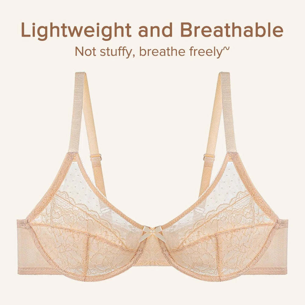 Full Coverage Lace Minimizer Bra