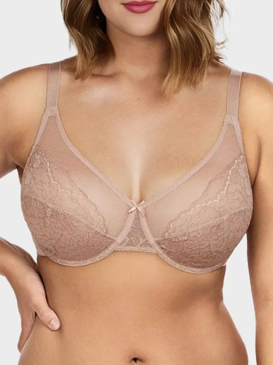 Full Coverage Lace Minimizer Bra