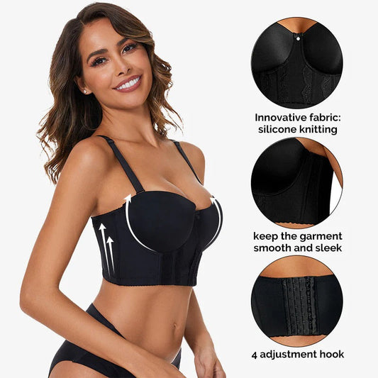 The Low Back Strapless Bra