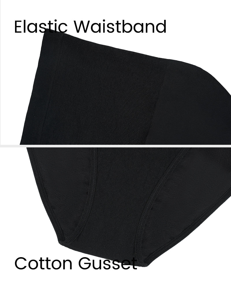 Bauchweg-Slip mit hoher Taille
