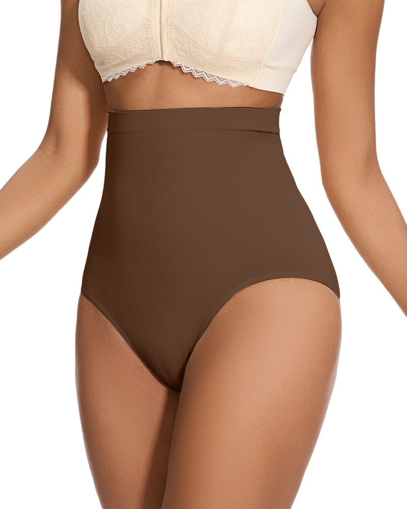Bauchweg-Slip mit hoher Taille