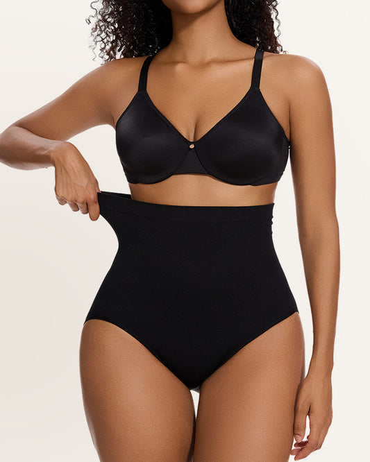 Bauchweg-Slip mit hoher Taille