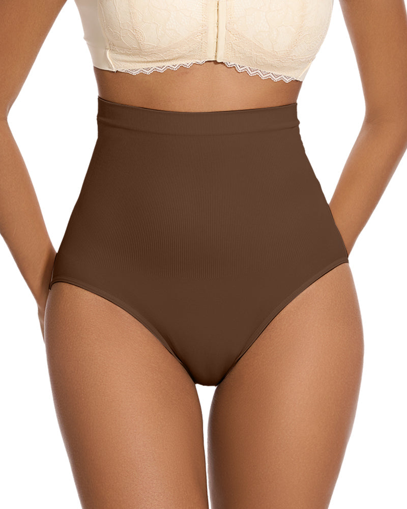 Bauchweg-Slip mit hoher Taille