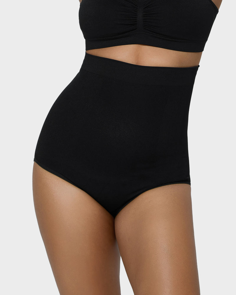Bauchweg-Slip mit hoher Taille