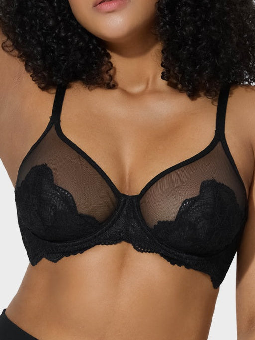 Full Coverage Lace Minimizer Bra
