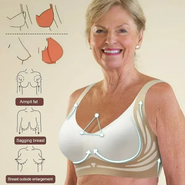 Super Gather Bra | Wireless Push-up Bra