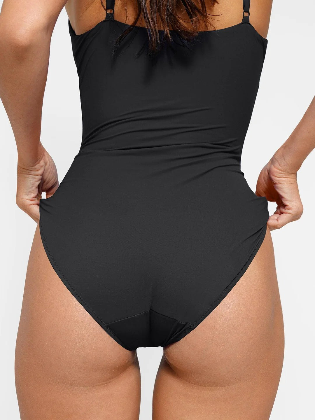 Plunging V Slimming One-Piece Swimsuit