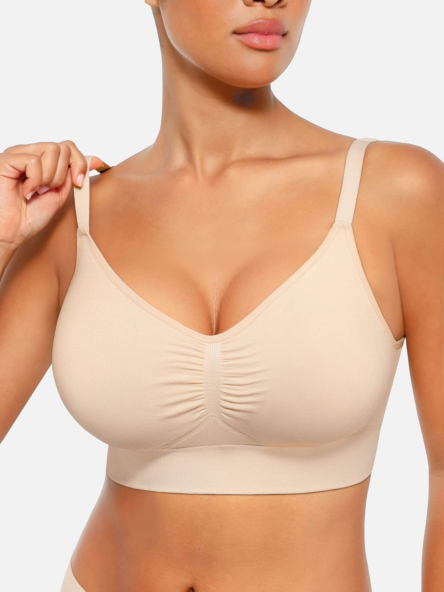 No Underwire Wide Straps Everyday Bra