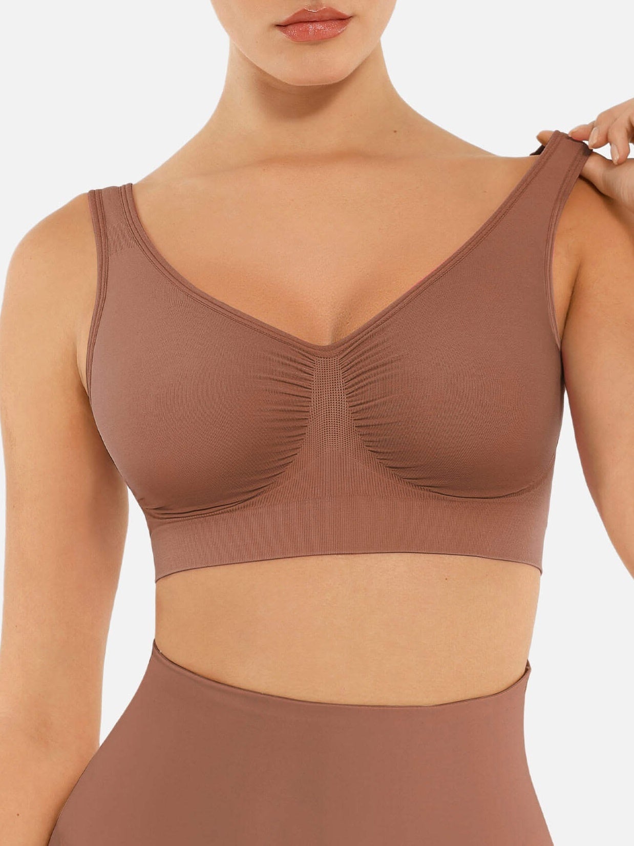 No Underwire Wide Straps Everyday Bra