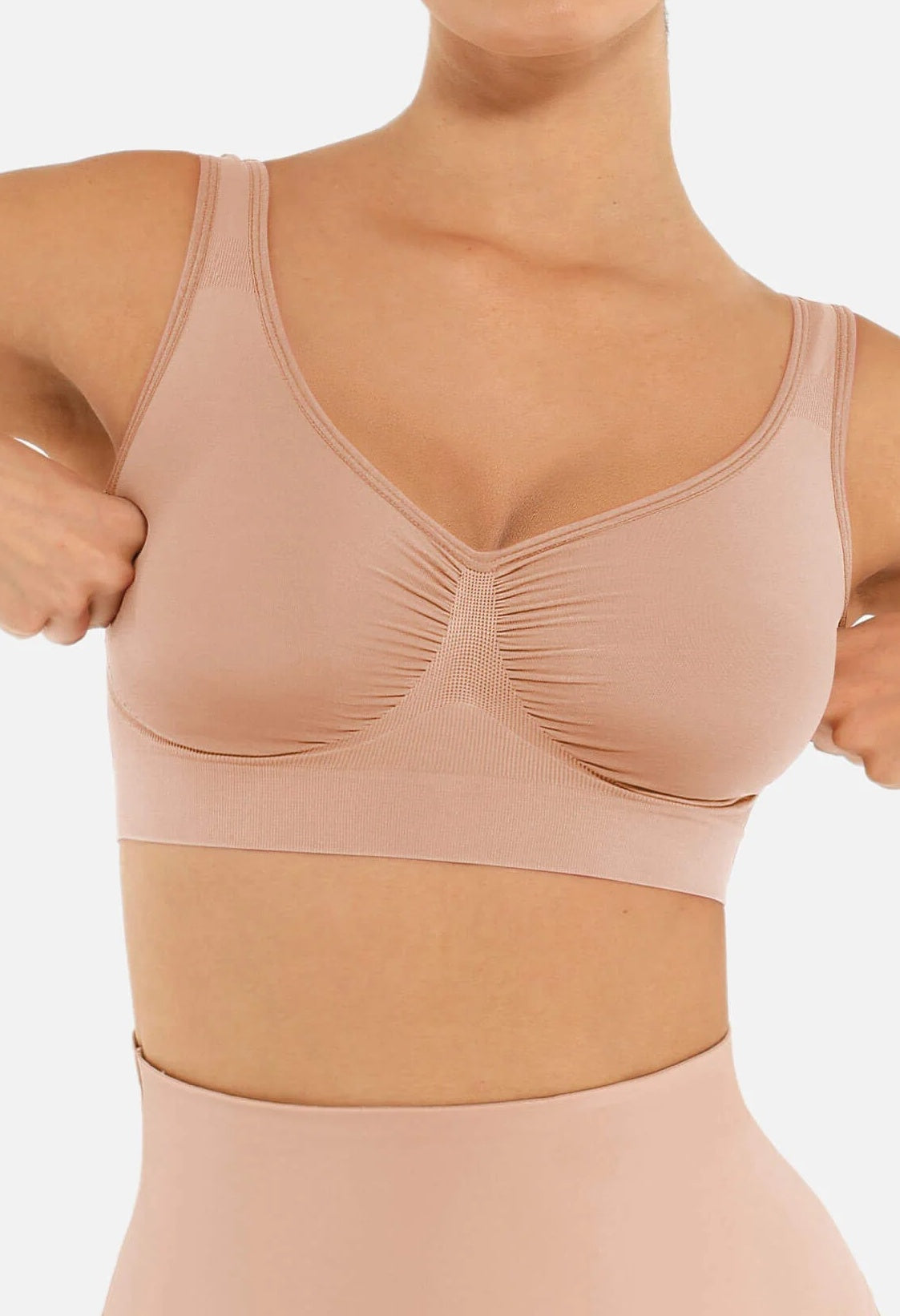 No Underwire Wide Straps Everyday Bra