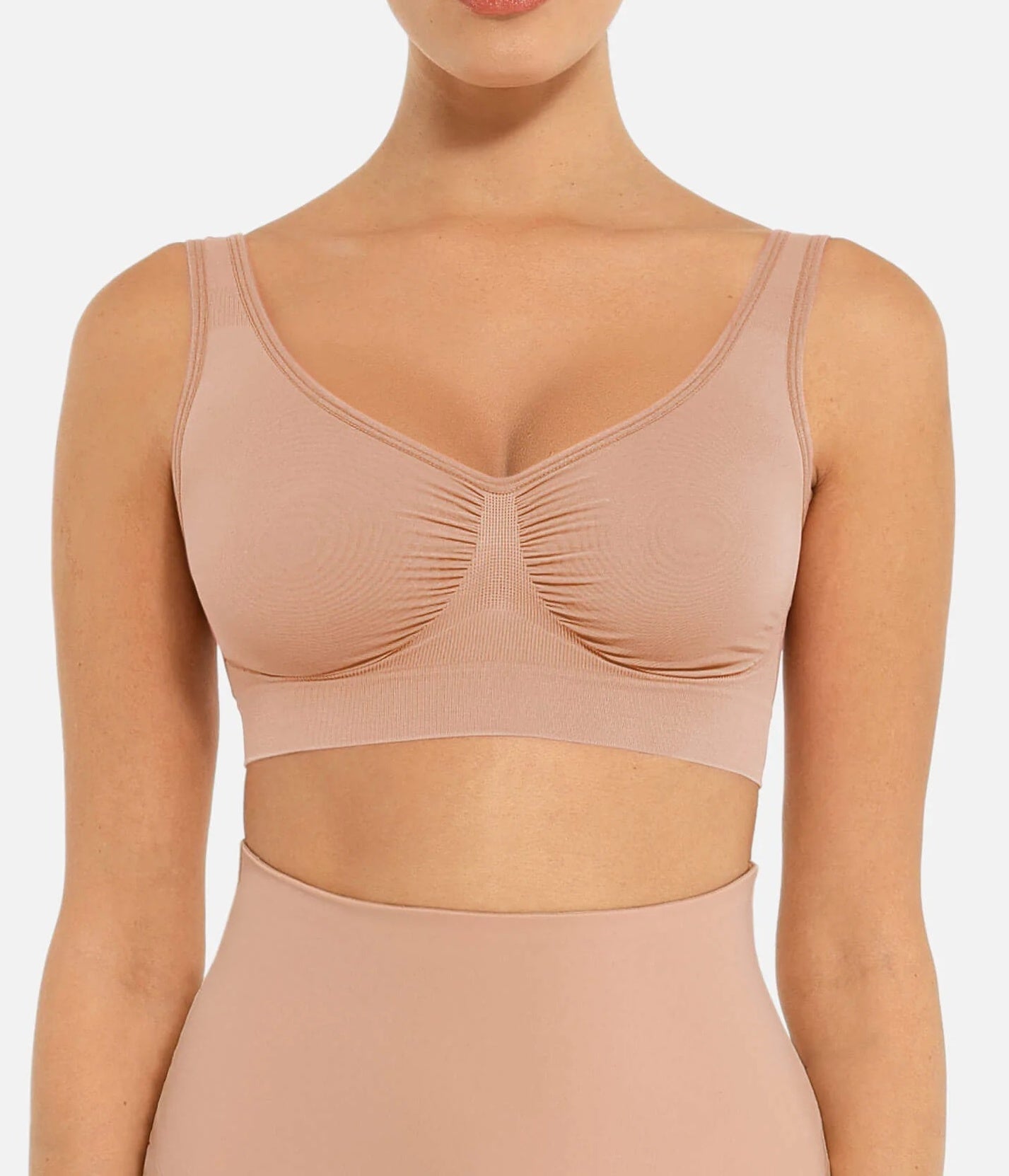 No Underwire Wide Straps Everyday Bra