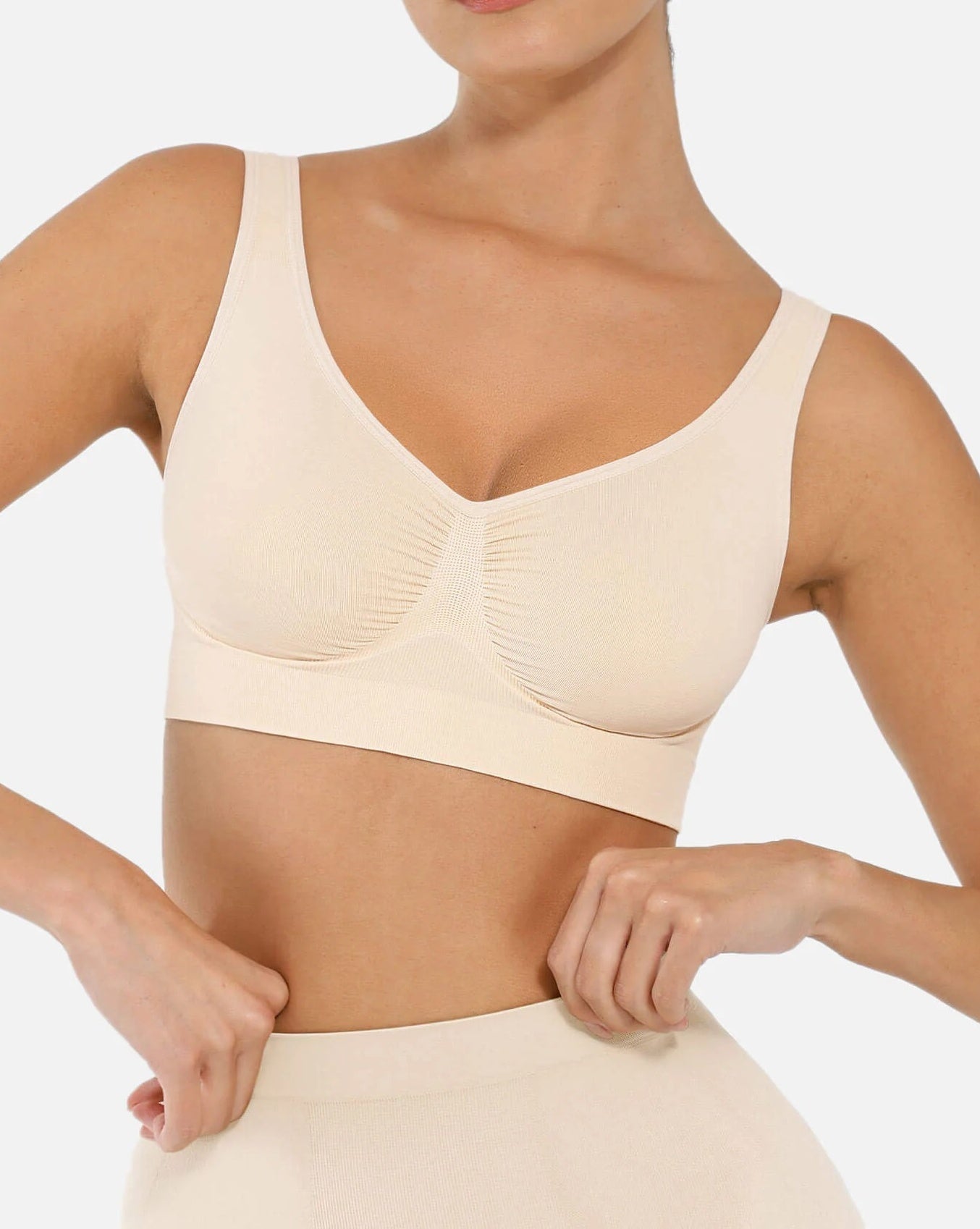 No Underwire Wide Straps Everyday Bra