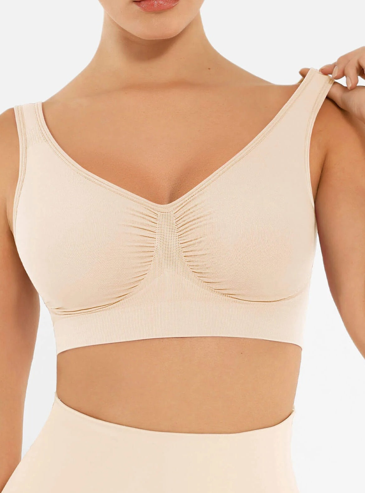 No Underwire Wide Straps Everyday Bra