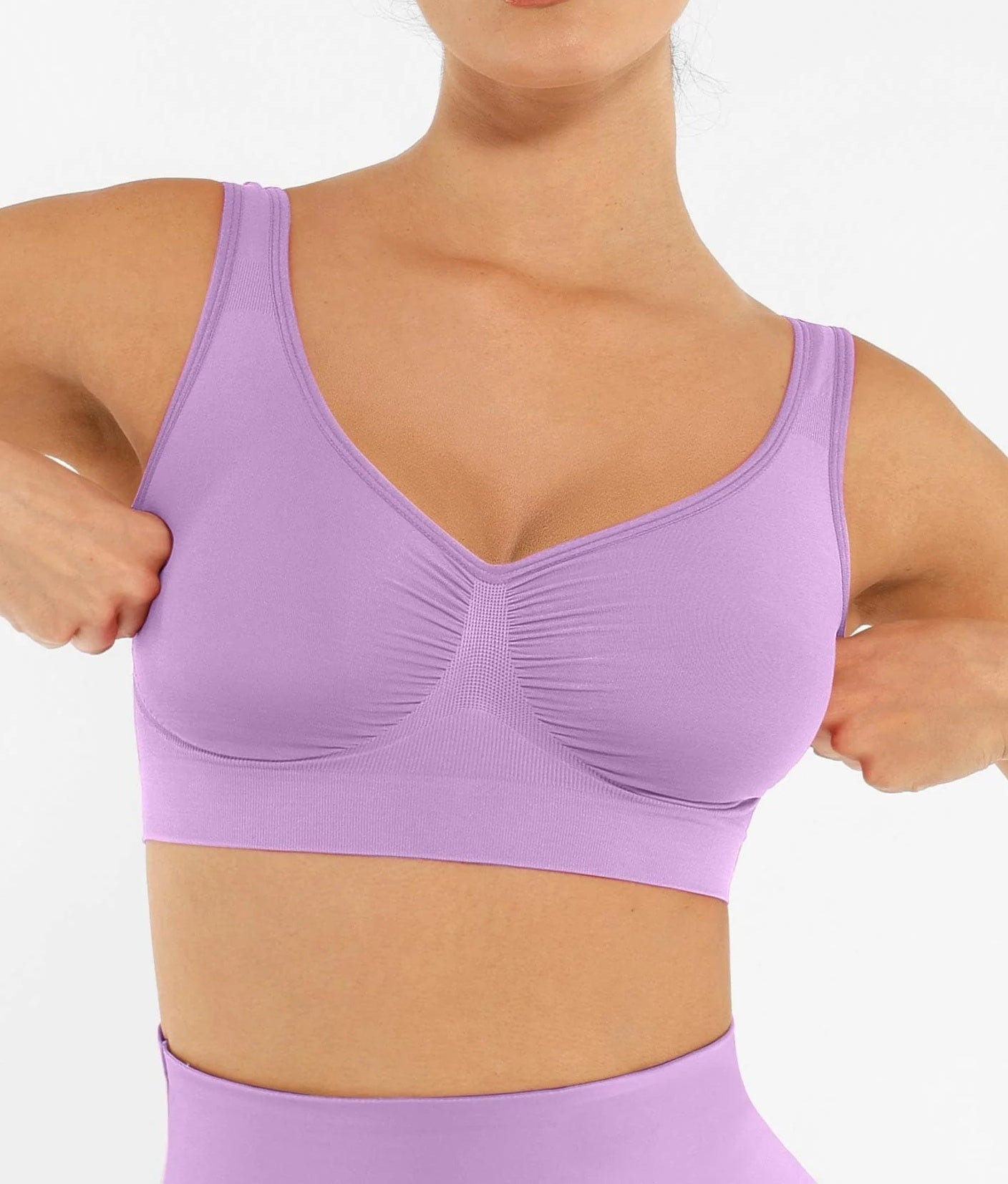 No Underwire Wide Straps Everyday Bra
