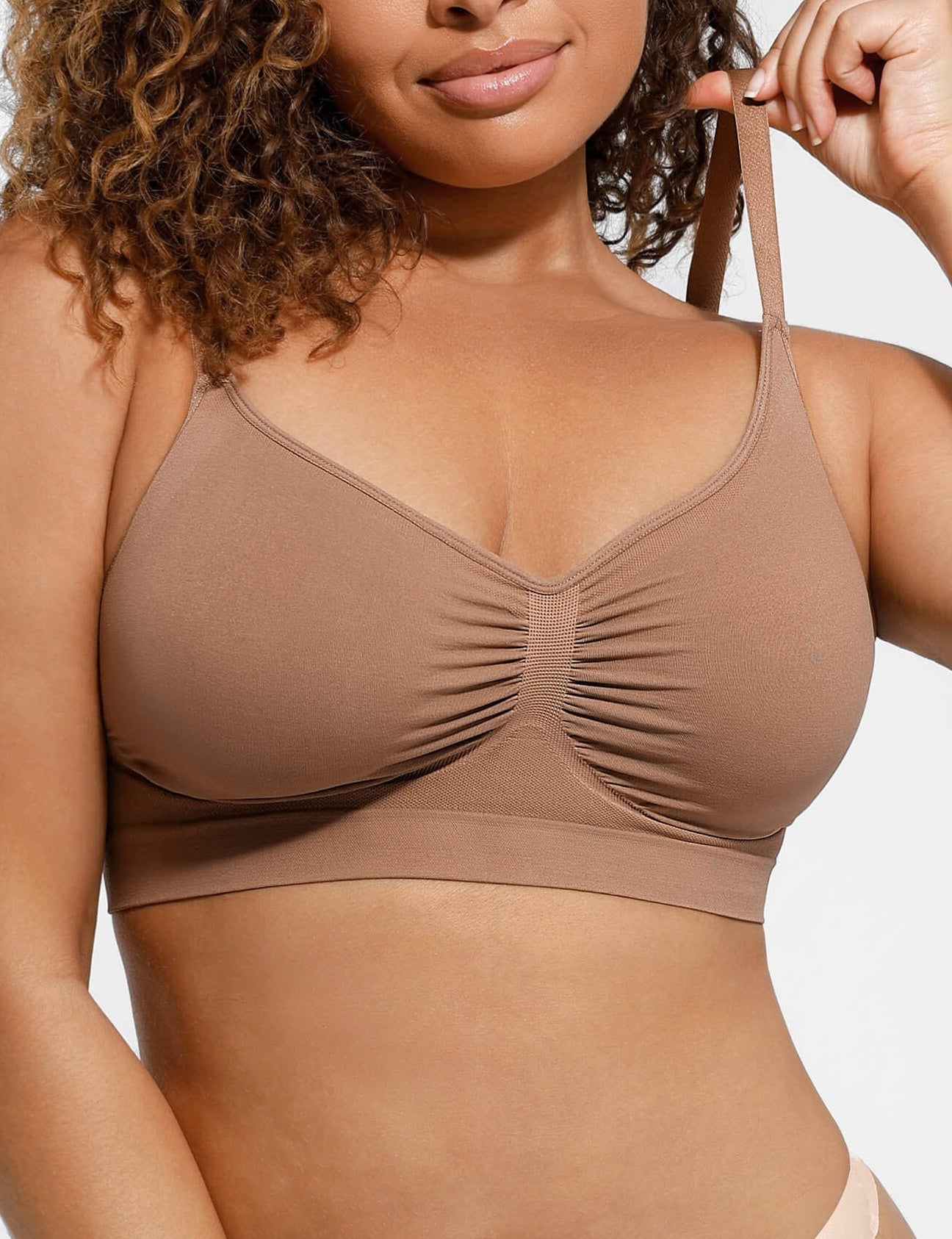 No Underwire Wide Straps Everyday Bra