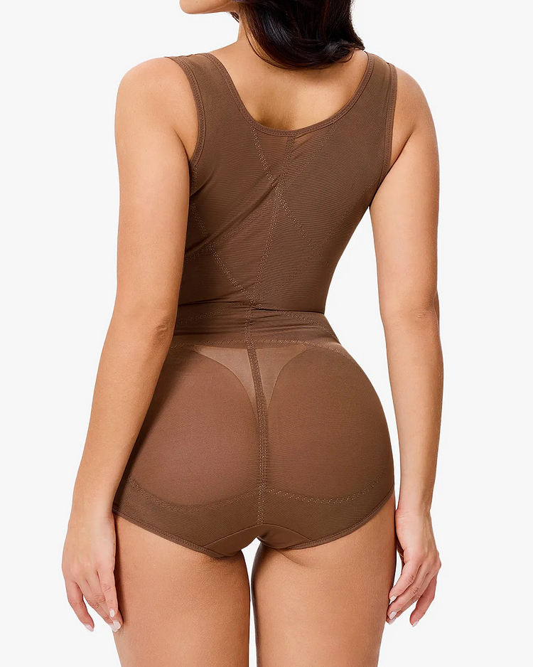 Mesh Tummy Tuck Body Triangle Shapewear