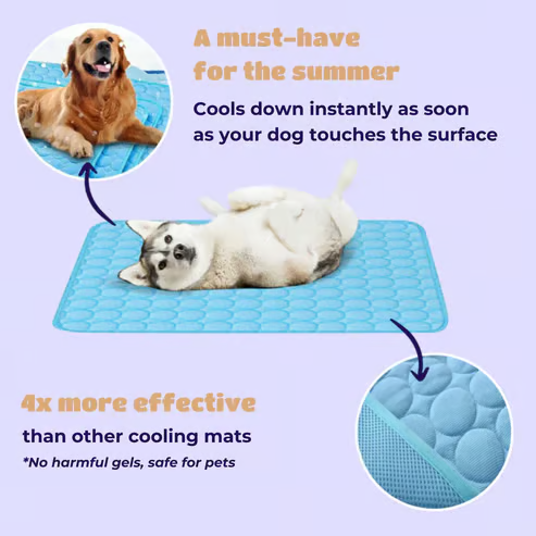 Dog Cooling Mat (4x More Effective)