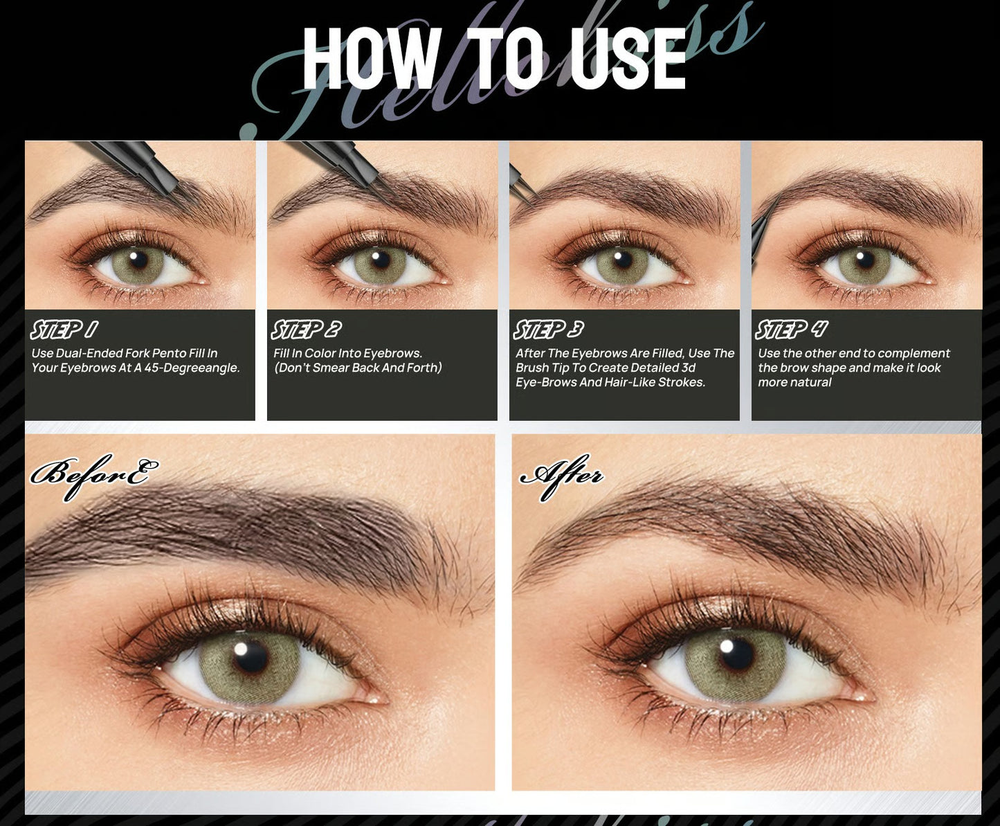 BUY 1 GET 1 FREE JUST $11.99 EACH🔥Microblading Eyebrow Pencil