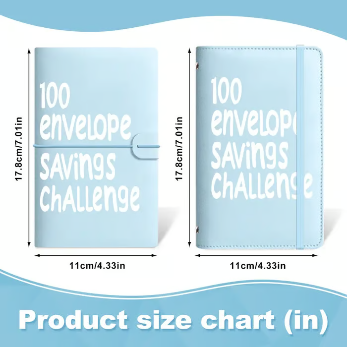 100 Days Money Saving Challenge Coin Envelope BudgetStorage Book