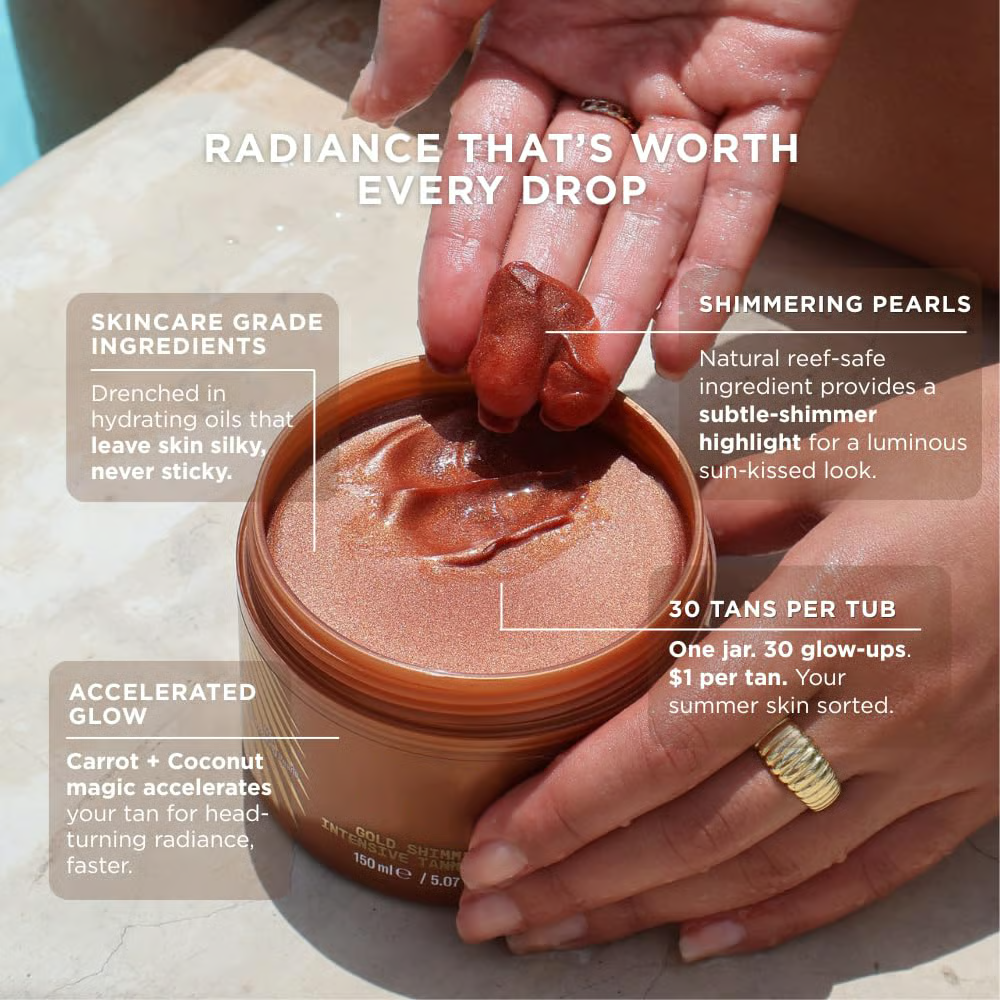 Luxury Gold Shimmer & Intensive Tanning Gel