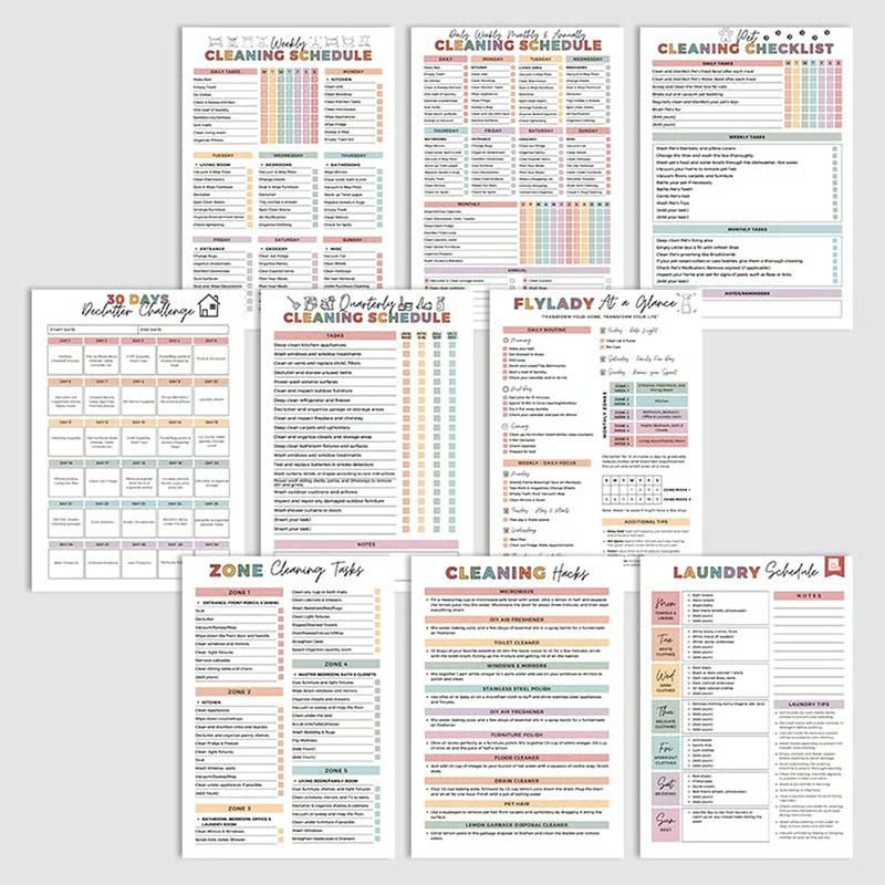 Cleaning & Organizing Toolkit