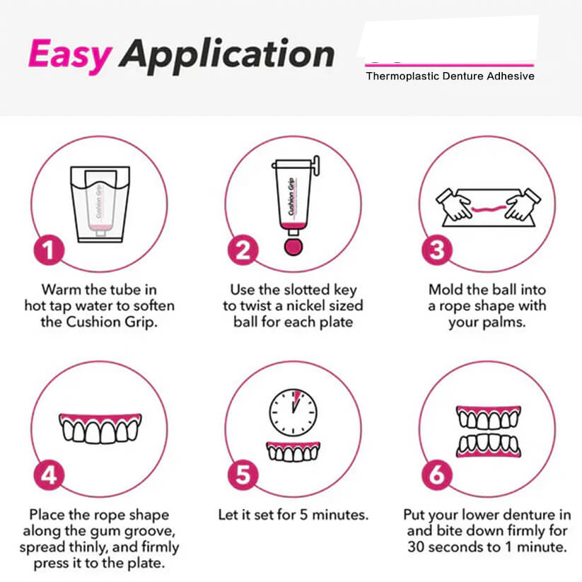 Thermoplastic Denture Adhesive