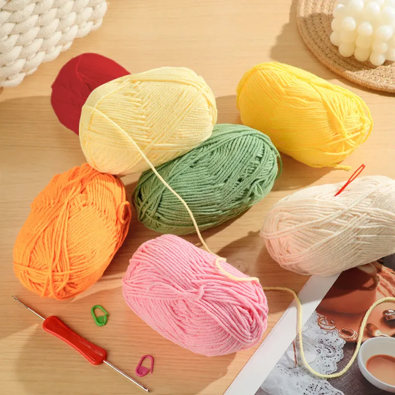 Hand-Knitted Rose Blanket DIY Kit & Ready