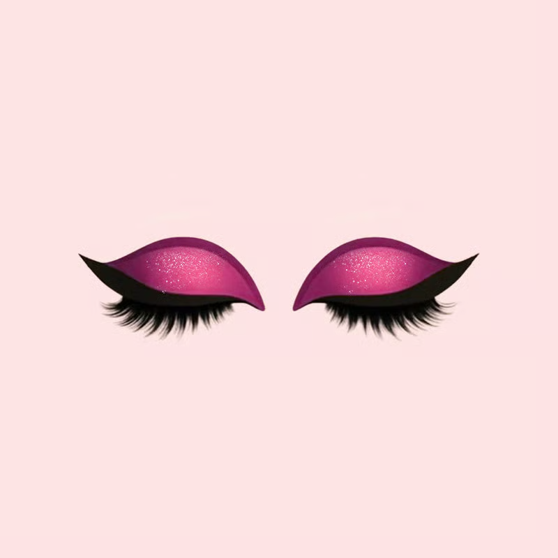 Lazy Eye Shadow Eyelash Patch