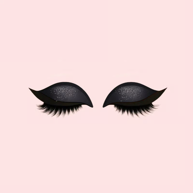 Lazy Eye Shadow Eyelash Patch