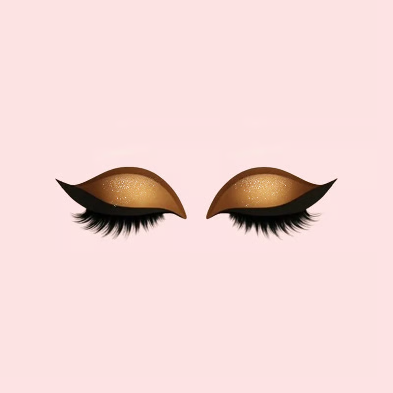 Lazy Eye Shadow Eyelash Patch