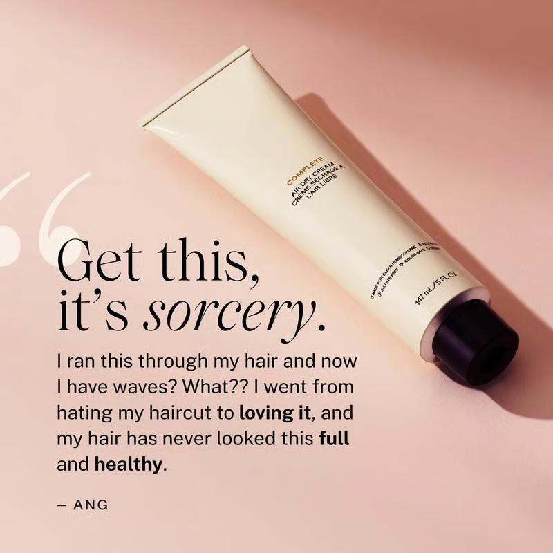 Complete Air Dry Cream (Free Of Sulfates And Color-stripping Agents)