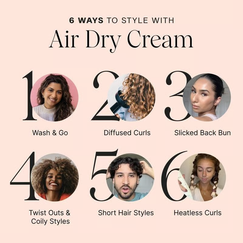 Complete Air Dry Cream (Free Of Sulfates And Color-stripping Agents)