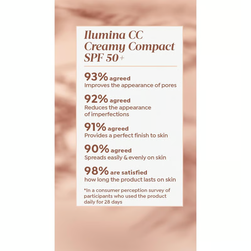 Always Ilumina CC Creamy Compact SPF 50 And Pouch
