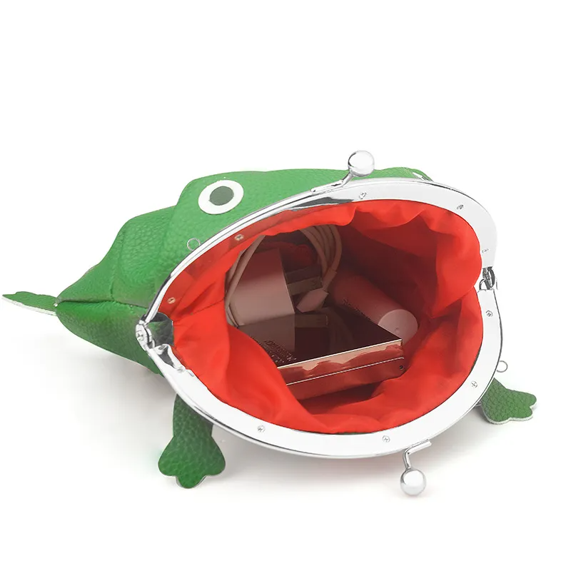 Frog Coin Purse Cartoon Frog Wallet Small Storage Bag