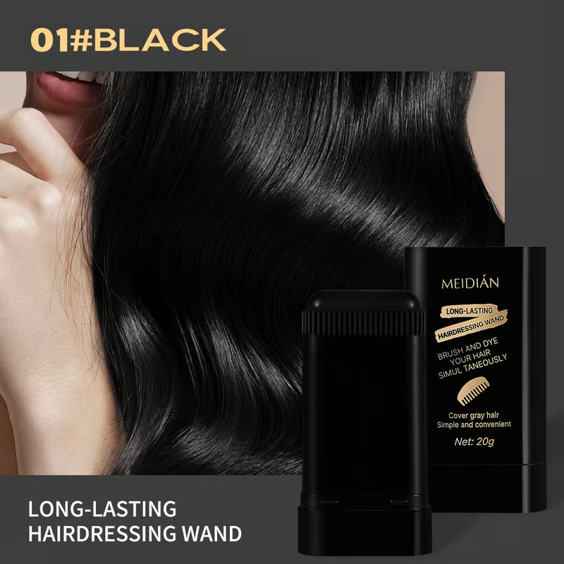 Portable Hair Dye Comb For Gray Hair Coverage