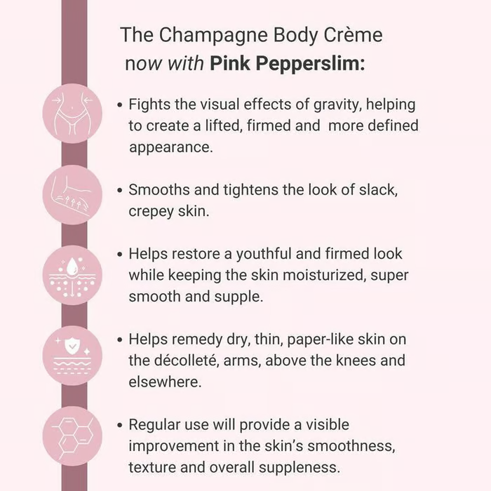 Champagne Lift Firming Body Crème - 8 Fl.oz.