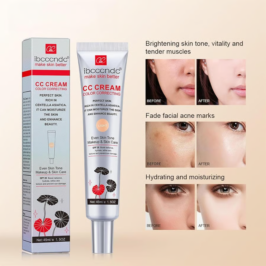 Hydrating CC Cream Foundation With Centella Asiatica