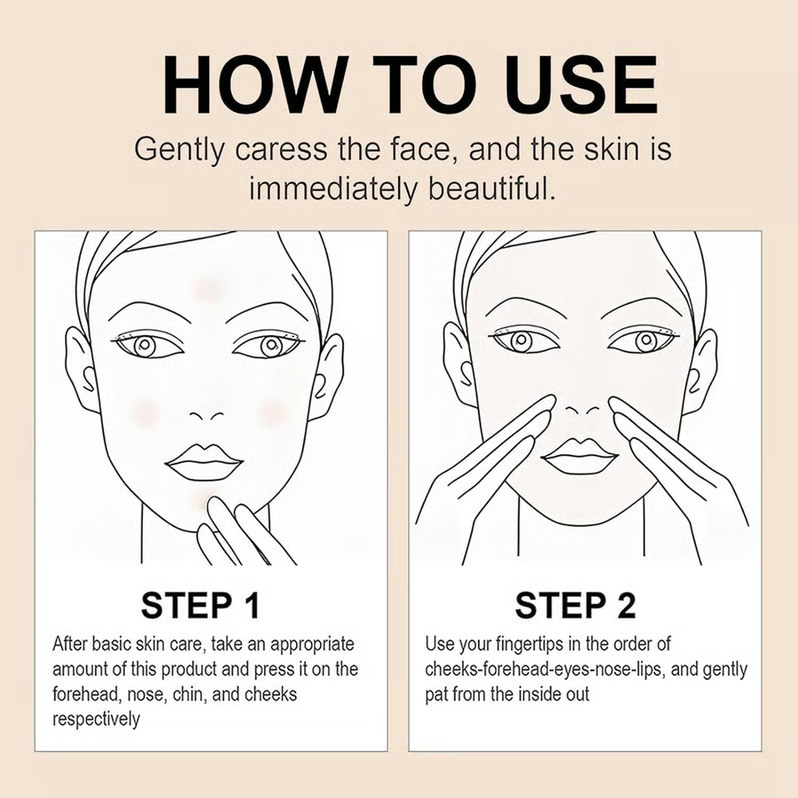 Hydrating CC Cream Foundation With Centella Asiatica