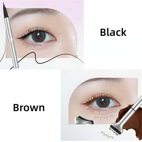 2-in-1 Eyeliner & Lower Eyelash Stamp Set
