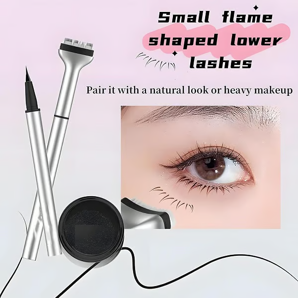 2-in-1 Eyeliner & Lower Eyelash Stamp Set