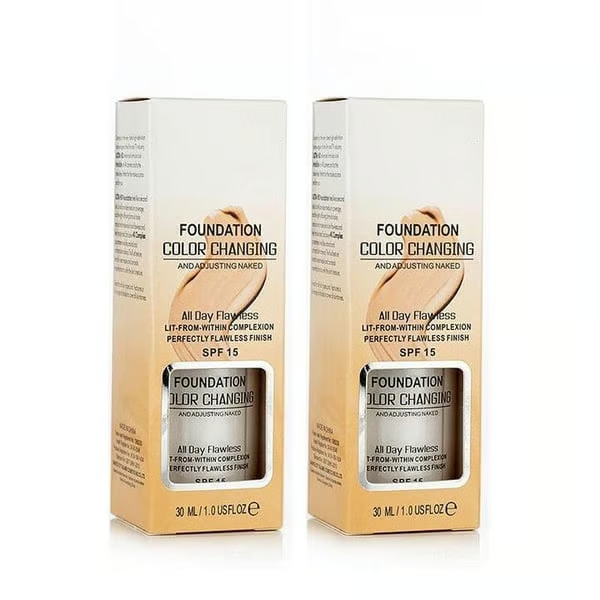 Colour Changing Mature Skin Foundation