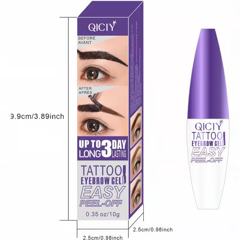 Semi-Permanent Eyebrow Tattoo Gel Paste
