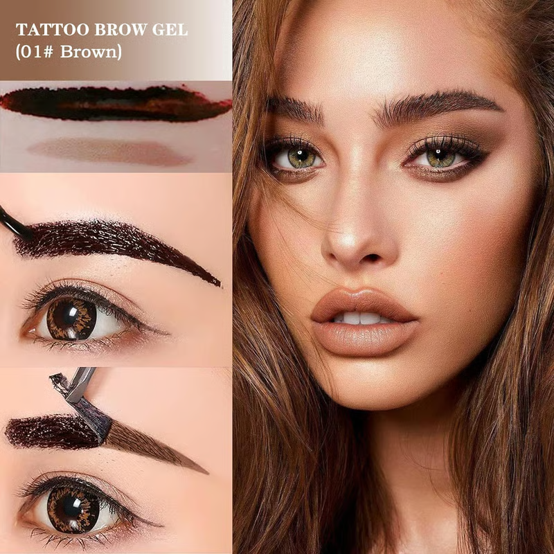 Semi-Permanent Eyebrow Tattoo Gel Paste