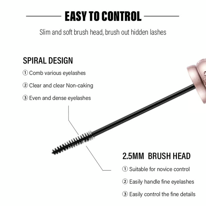 Thick, Curling, Long-lasting And Waterproof Mascara