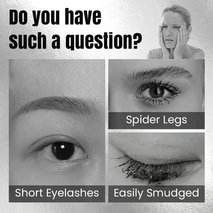 Thick, Curling, Long-lasting And Waterproof Mascara