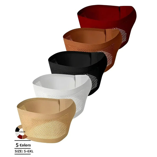 Plus Size Strapless Front Buckle Breathable Bra