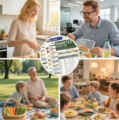 Diabetes Food List & Meal Planner