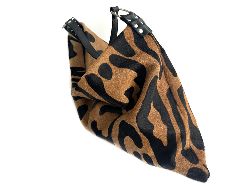 Jaguar Print Shoulder Bag
