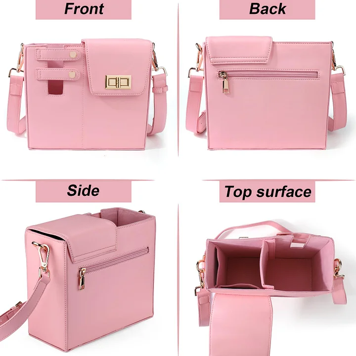Crossbody Bag With Sports Water Bottle Holder For Women
